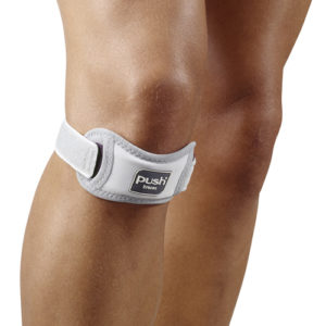 Jumper'ın diz tedavisi için Push Med patella ateli
